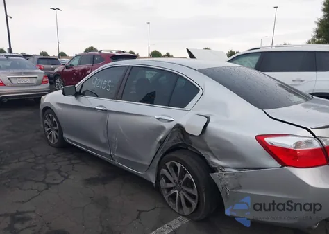 2015 Honda Accord Sport from USA, damaged, VIN 1HGCR2F52FA095960